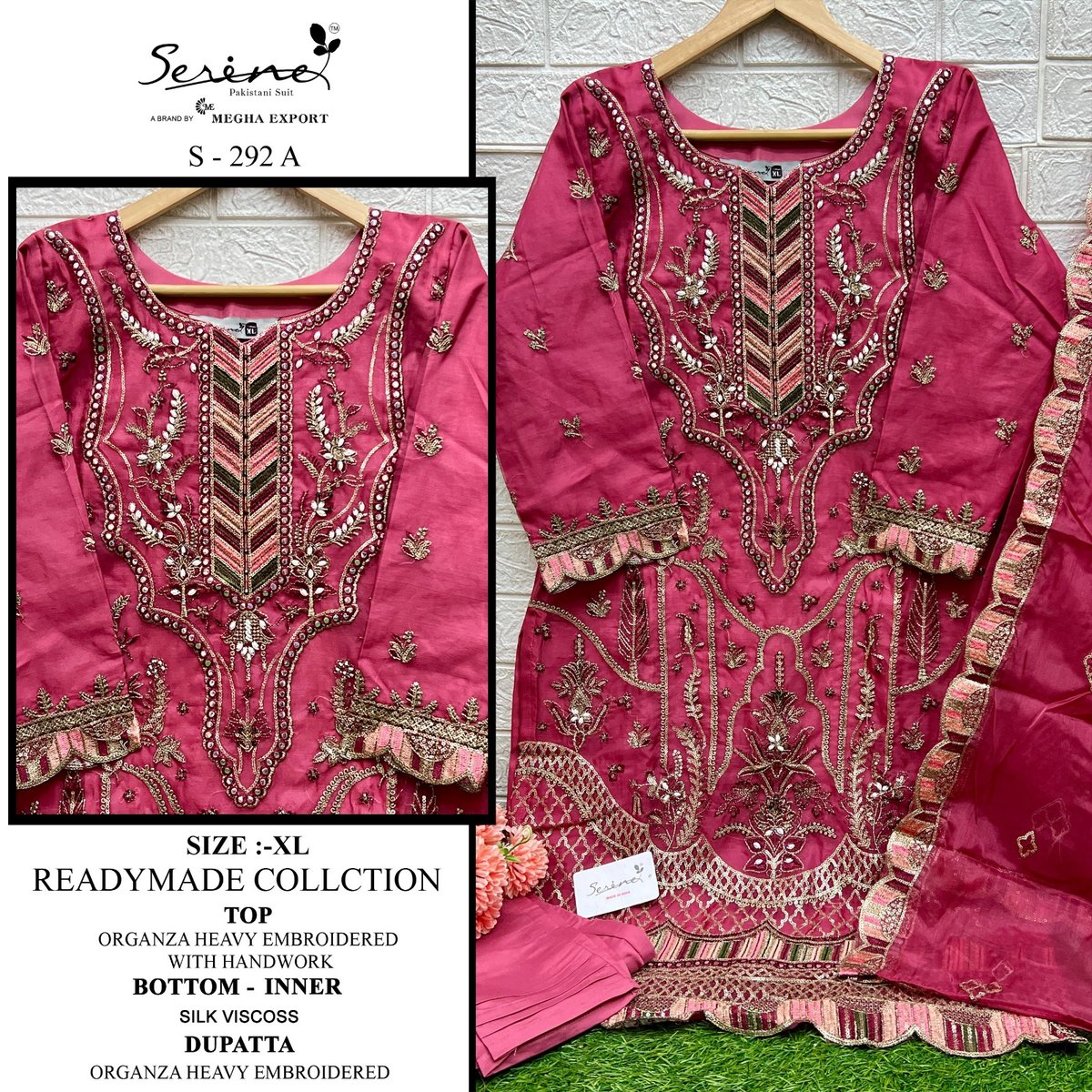 SERINE READYMADE COLLECTION S-292-A TO S-292-D 1