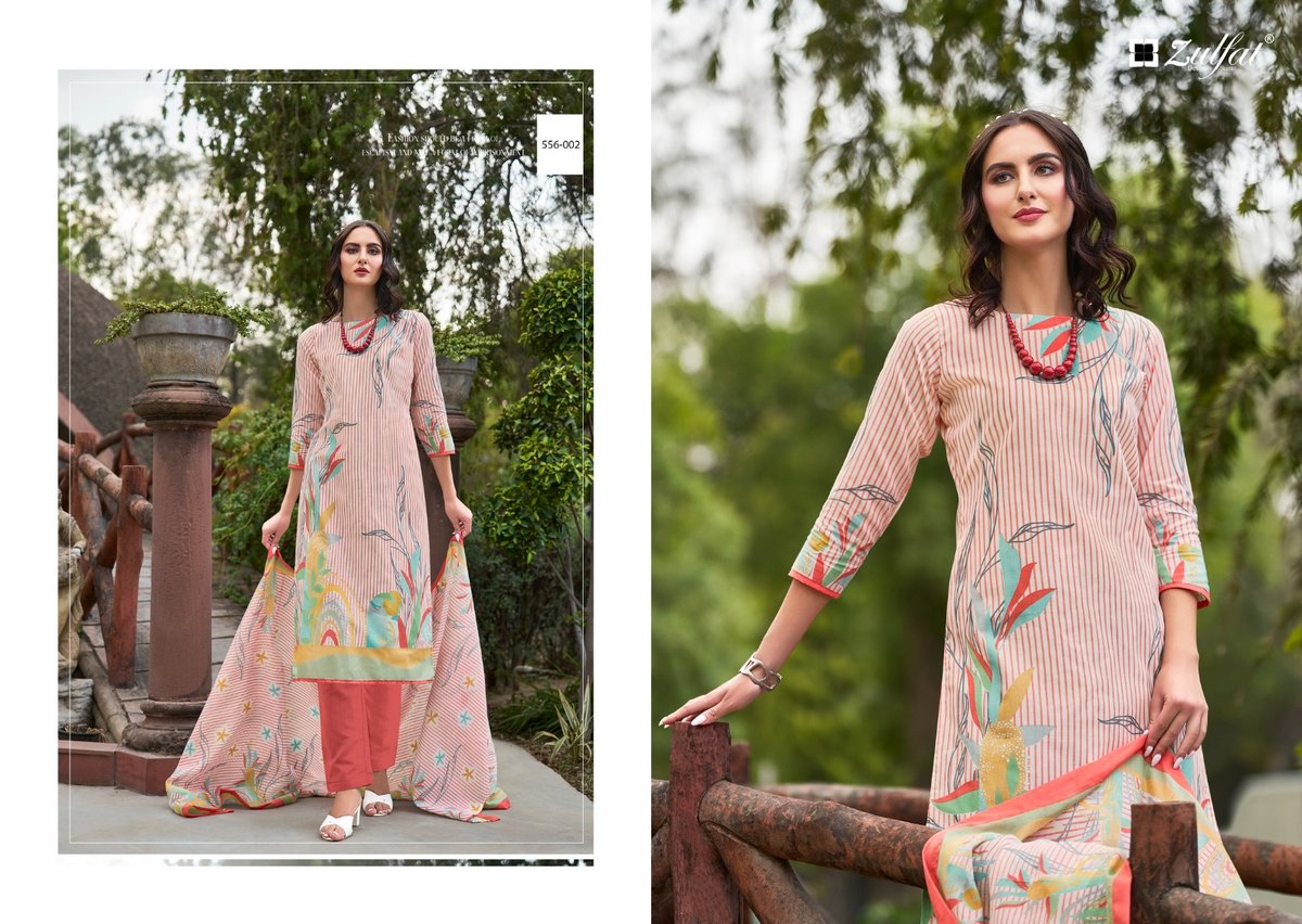 ZULFAT DESIGNER MARYAM VOL-5 556-001 TO 556-008 2