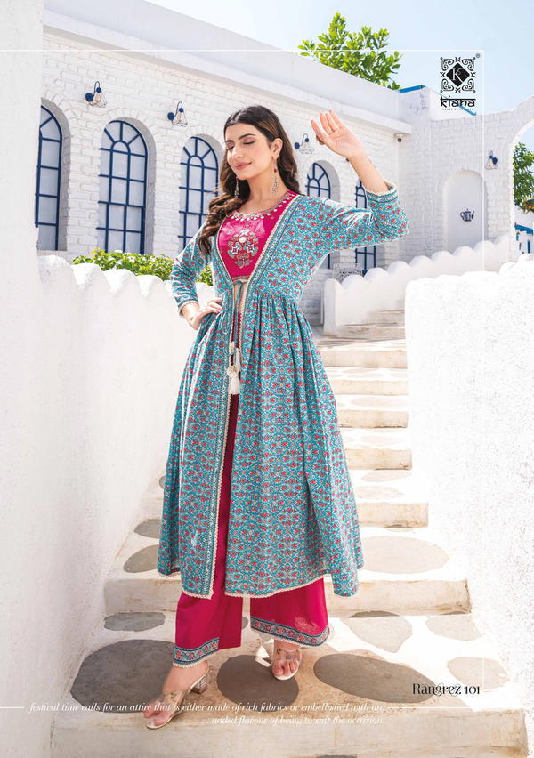 Kiana Fashion Rangrez 101-106 Series