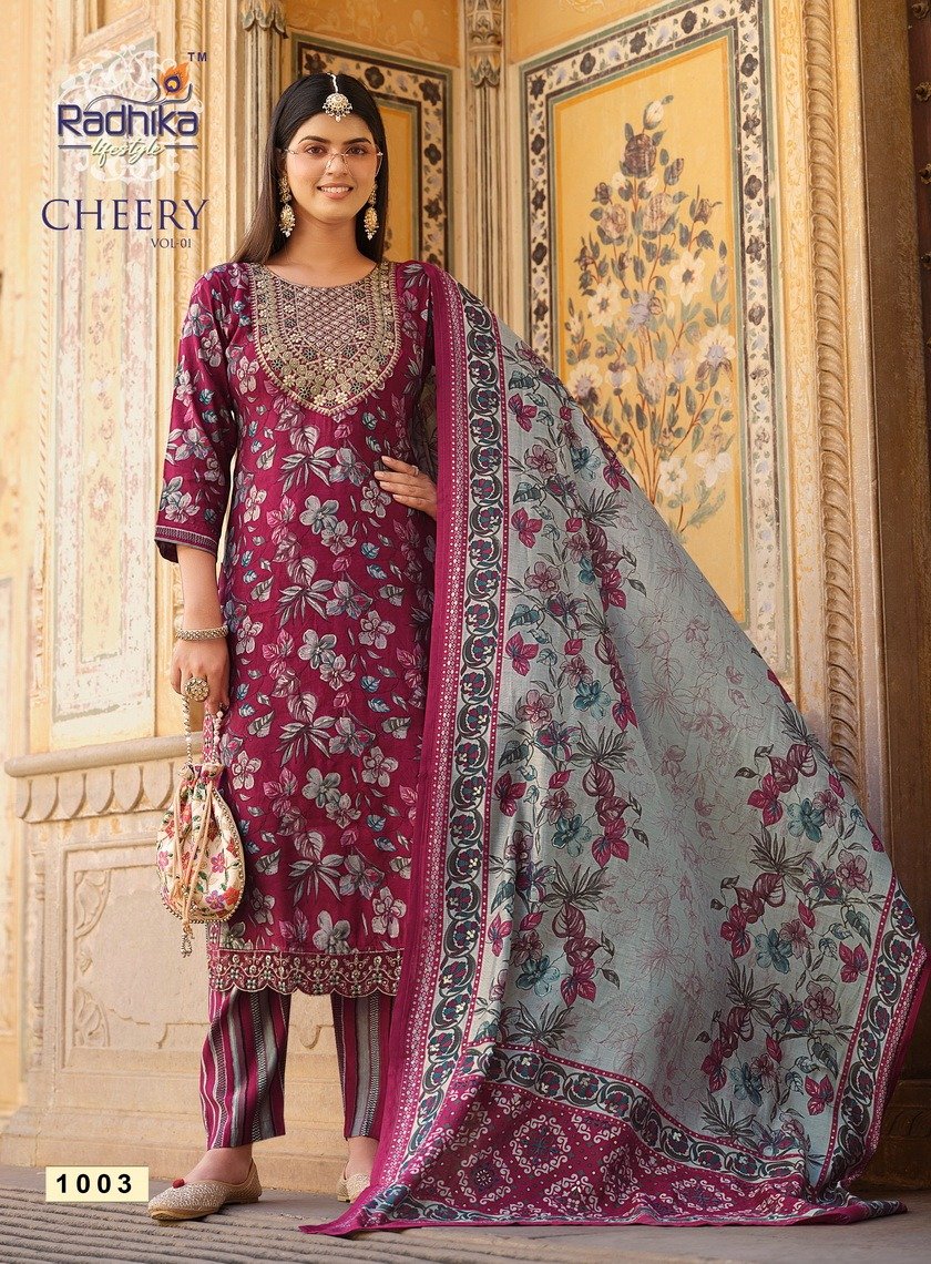 Radhika Lifestyle Cheery Vol-1 1001-1005 Series 3