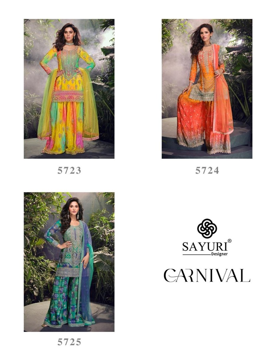SAYURI DESIGNER CARNIVAL 5723-5725 4