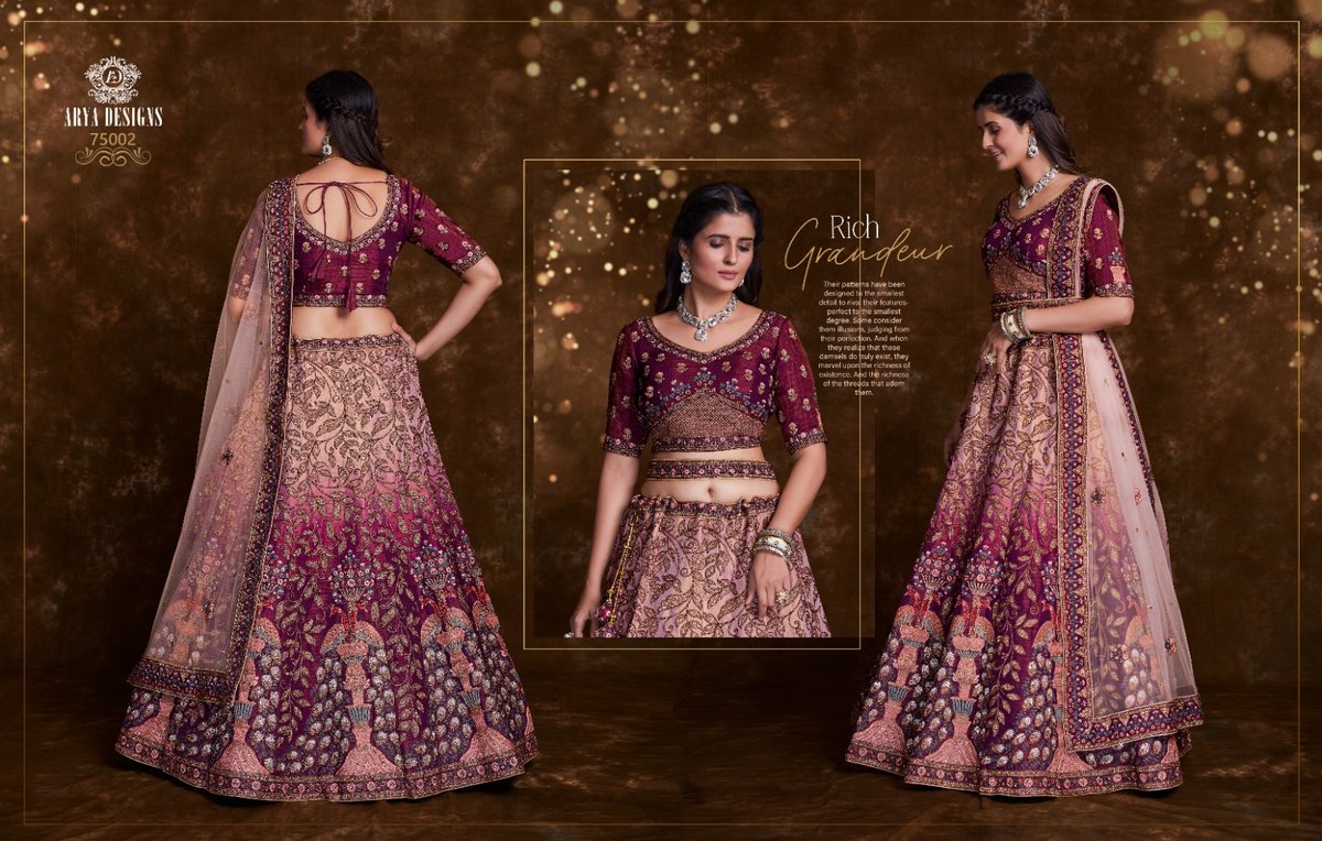 Arya Designs Pratha Vol-4 75001-75024 Series 2