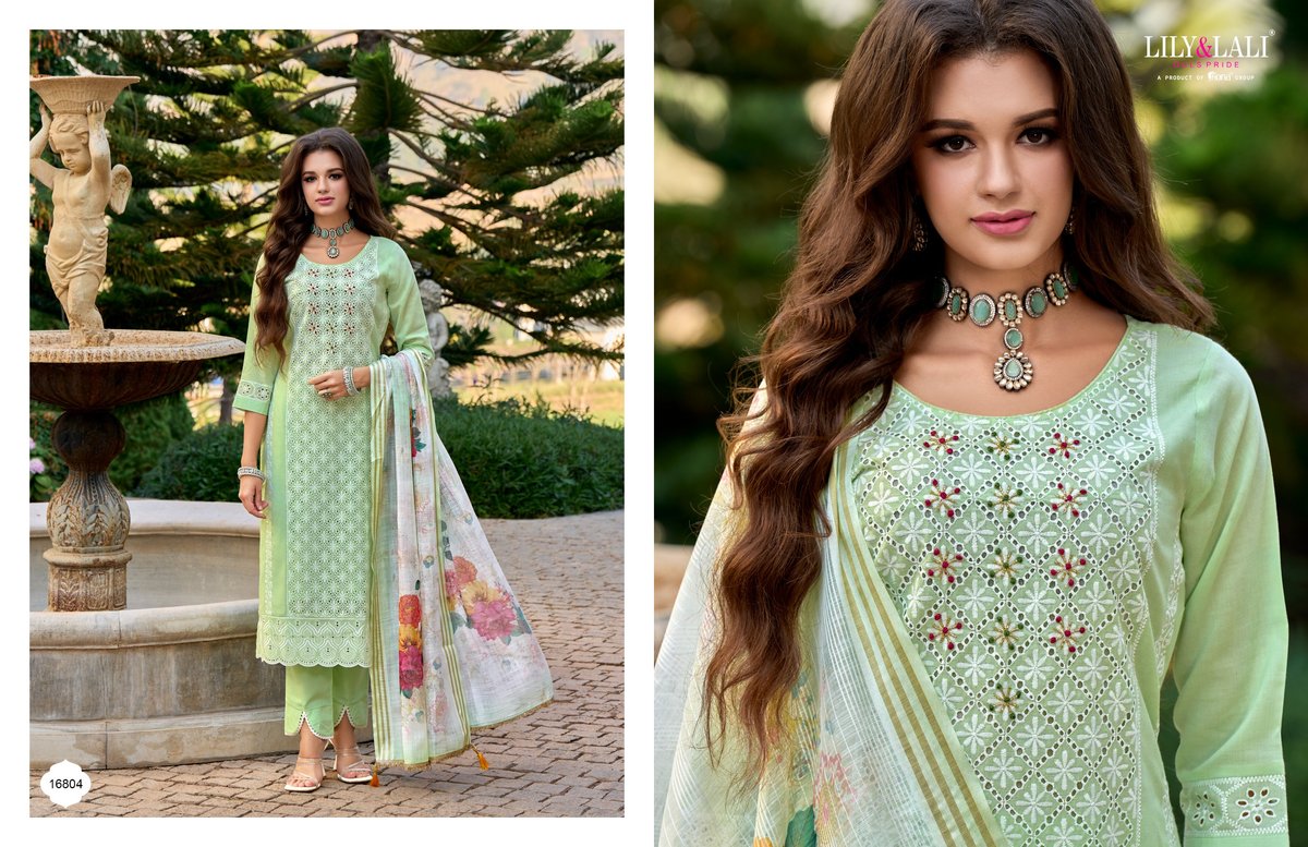 LILY & LALI COTTON CARNIVAL 16801 TO 16806 4