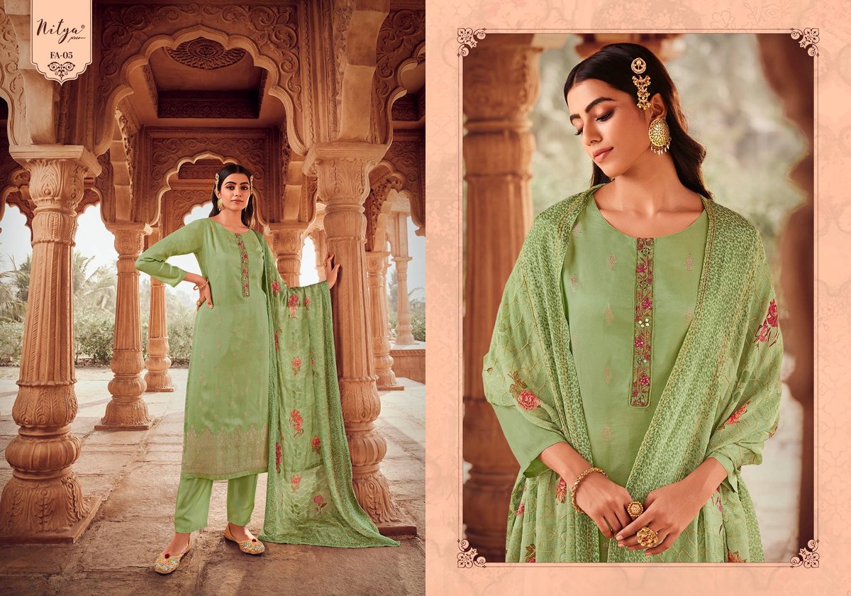 LT Fabric Nitya Falak FA-01 to FA-06 Series 5