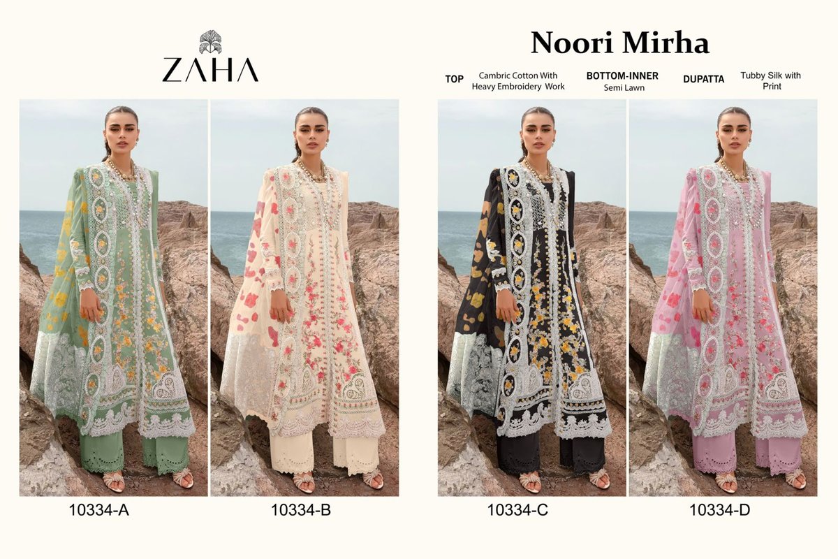 ZAHA NOORI MIRHA 10334-A TO 10334-D 5