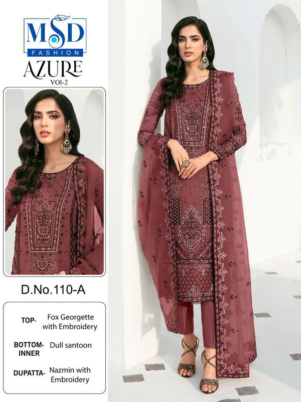 MSD Fashion Azure Vol-2 110 Colors