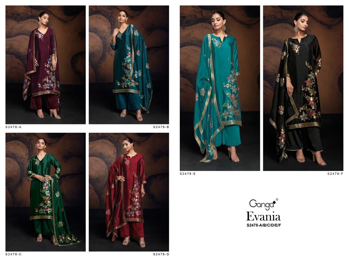 GANGA EVANIA S-2478-A TO S-2478-F 7