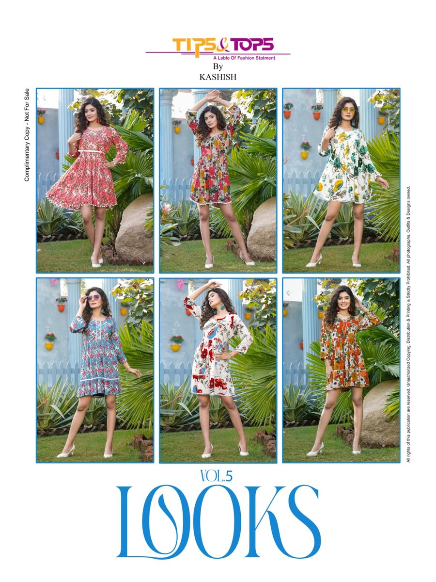 TIPS AND TOPS LOOKS VOL-5 101 TO 106 7