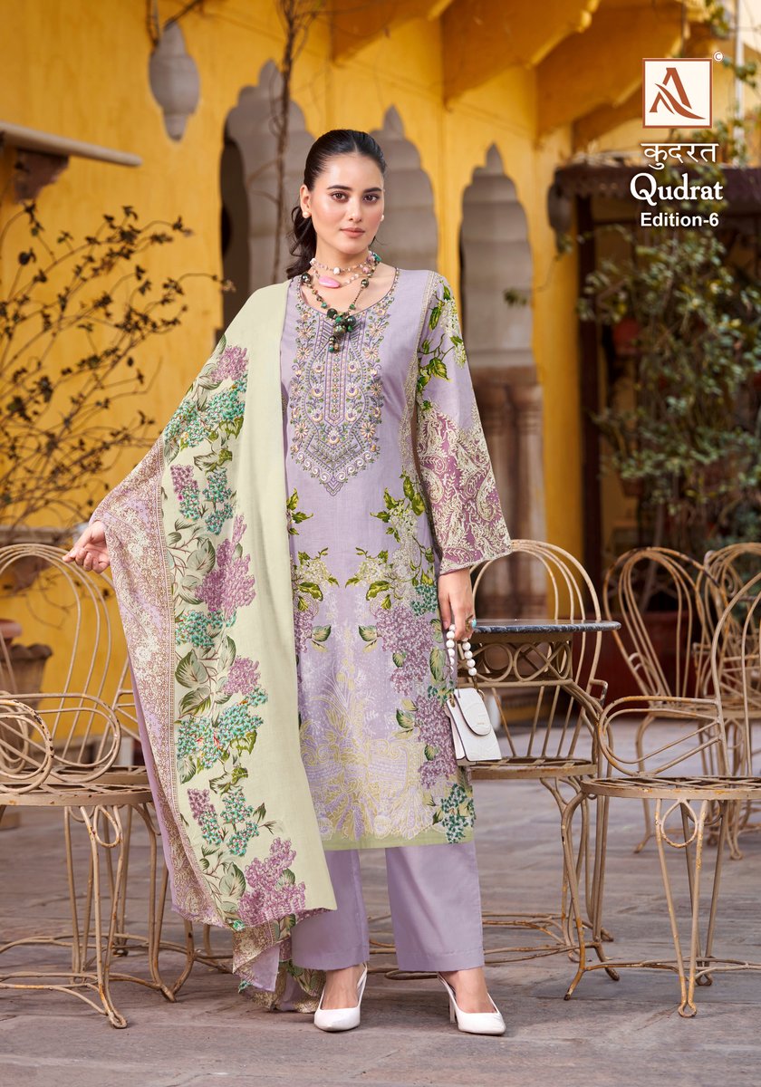 ALOK SUIT QUDRAT - 6 H-1571-001 TO H-1571-008 4