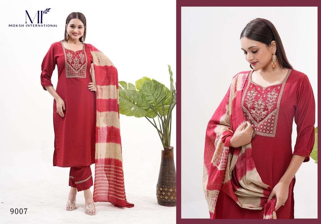 MOKSH INTERNATIONAL YARA VOL-01 9006 TO 9007 2
