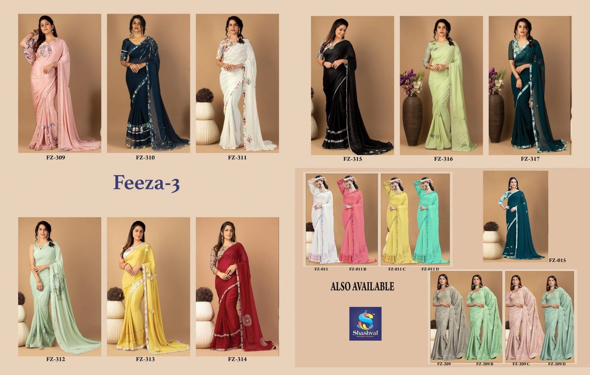 SHASHVAT FEEZA VOL-03 FZ-309 TO FZ-317 10