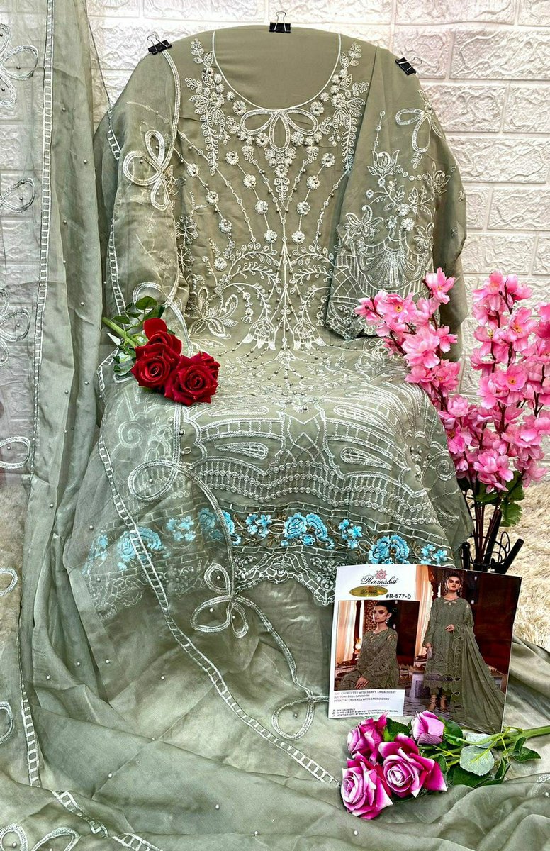 Ramsha Suit R-577 Nx Colors 8