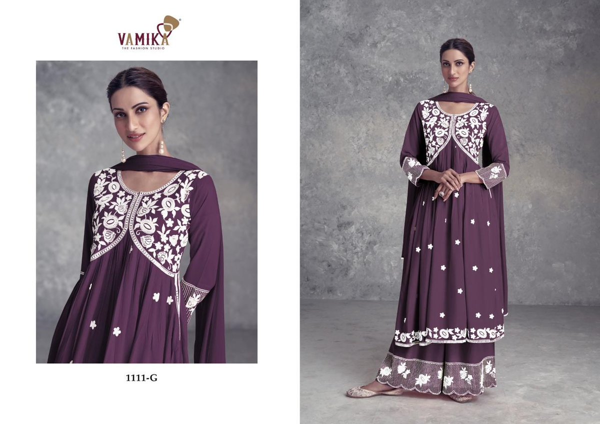 VAMIKA AADHIRA VOL-9 1111-F TO 1111-J 2
