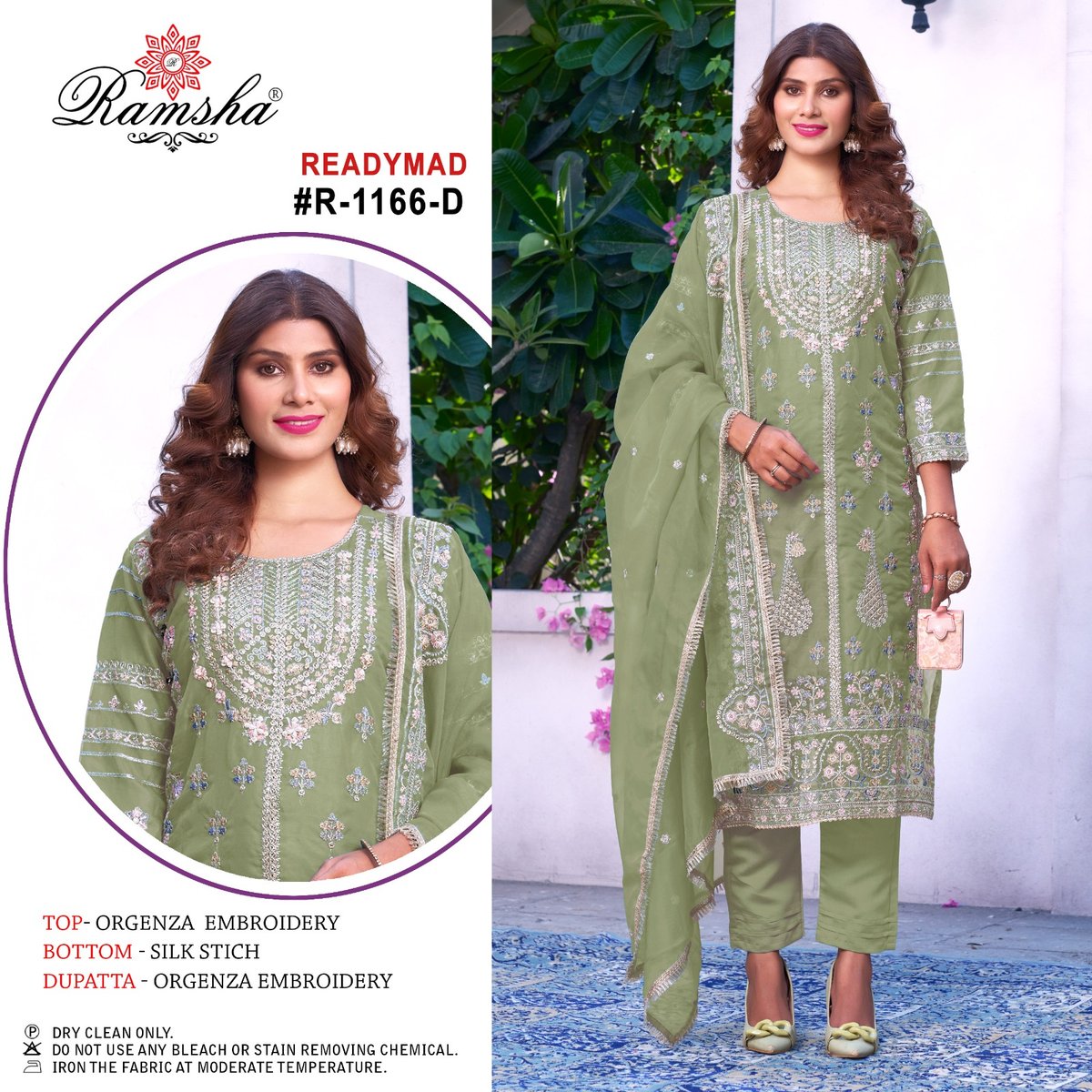 RAMSHA READYMADE R-1166-A TO R-1166-D 4
