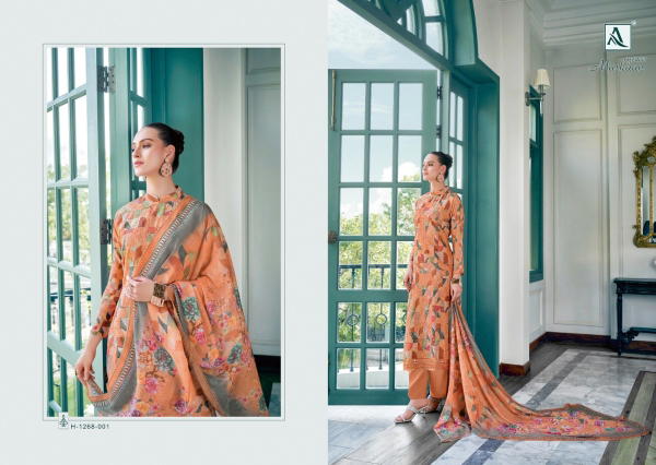 Alok Suit Muskaan 1268-001 to 1268-006 Series