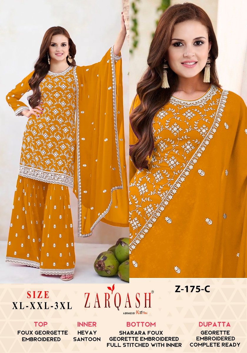 ZARQASH READYMADE COLLECTION Z-175-A TO Z-175-D 3