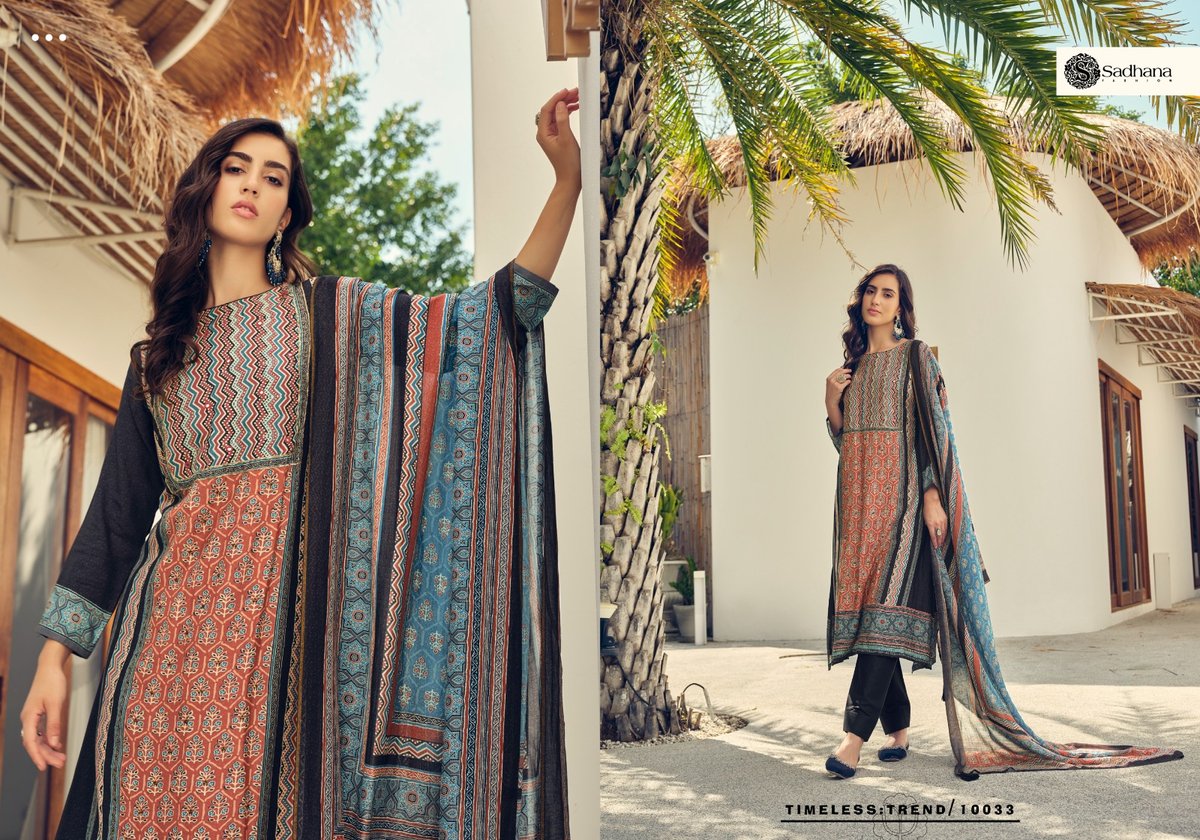 SADHANA FASHION HARLEEN 10033 TO 10040 1