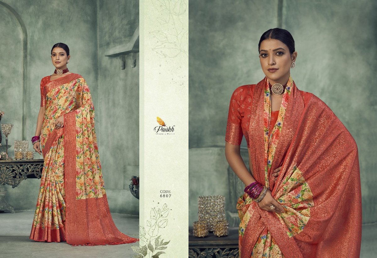 Pankh Creation Navyaa Silk 6801-6808 Series 8