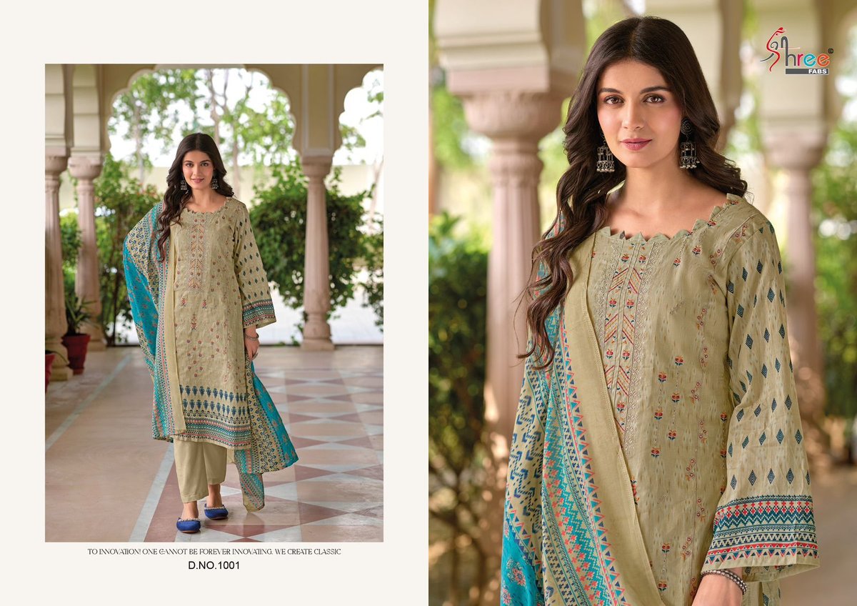 SHREE FABS SHANAYA VOL-2 1001 TO 1008 1