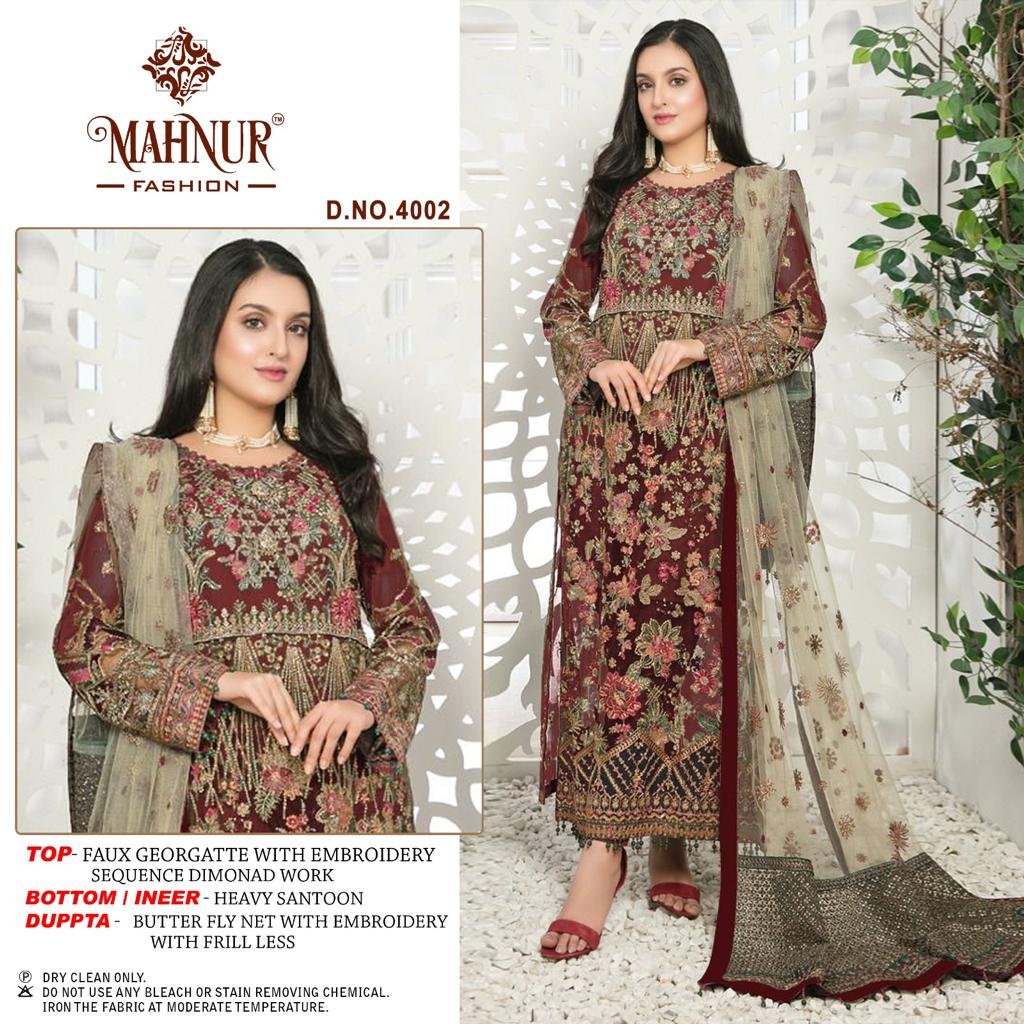 MAHNUR FASHION EMAAN ADEEL PREMIUM VOL-04 4001 TO 4003 2