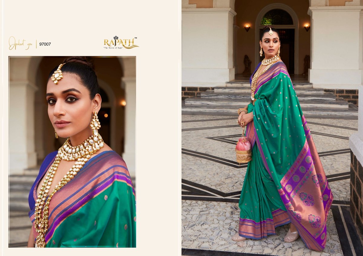 RAJPATH KIYA PAITHANI SILK 97001 TO 97008 7