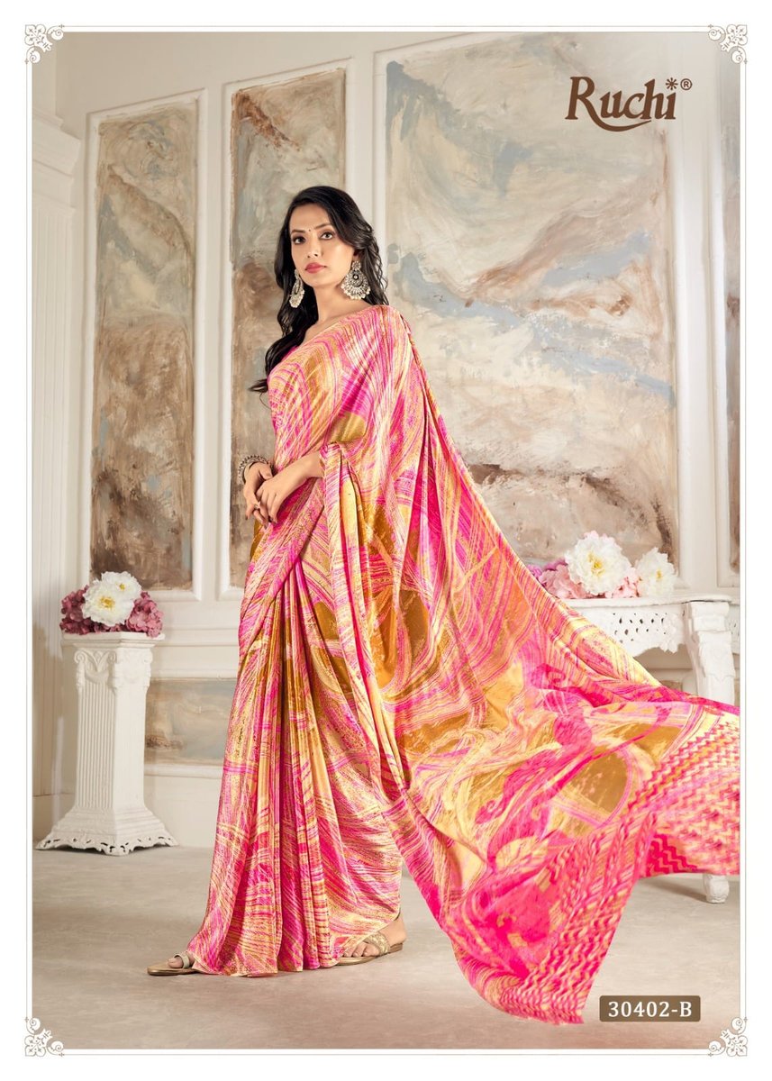 RUCHI SAREE VIVANTA SILK - 30 30401 A-B TO 30406 A-B 4