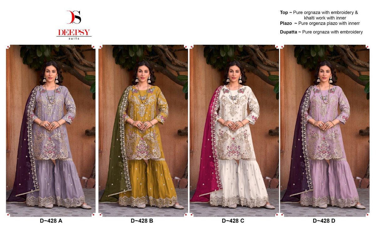DEEPSY SUITS READY TO WEAR COLLECTION D-428-A TO D-428-D 5
