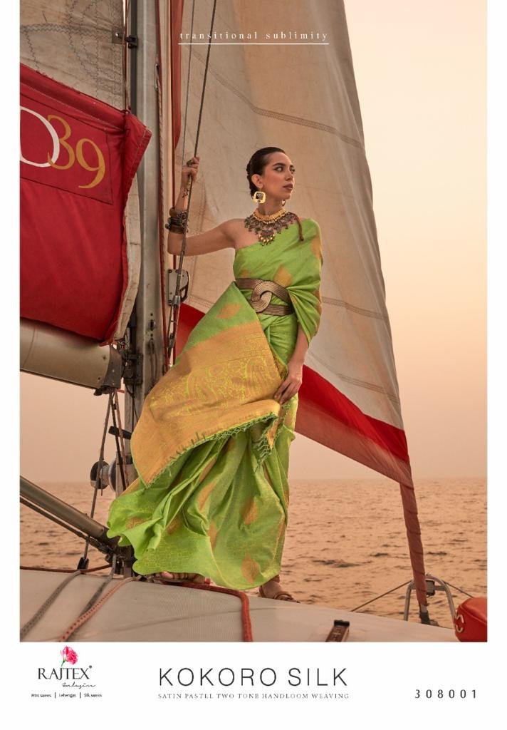 Raj Tex Kororo Silk 308001-308007 Series 1
