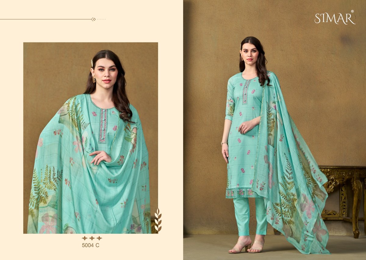 GLOSSY SIMAR TANISHKA 5004-A TO 5004-D 3