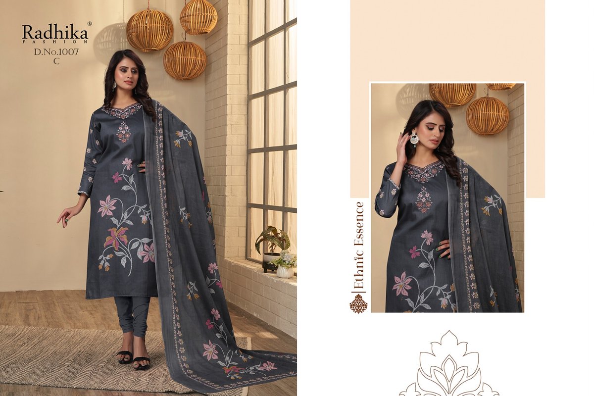 RADHIKA FASHION AZARA SUHANI 1007-A TO 1007-D 3