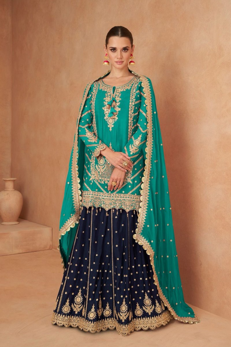 GULKAYRA DESIGNER KHANAK 7471A-7471D 4