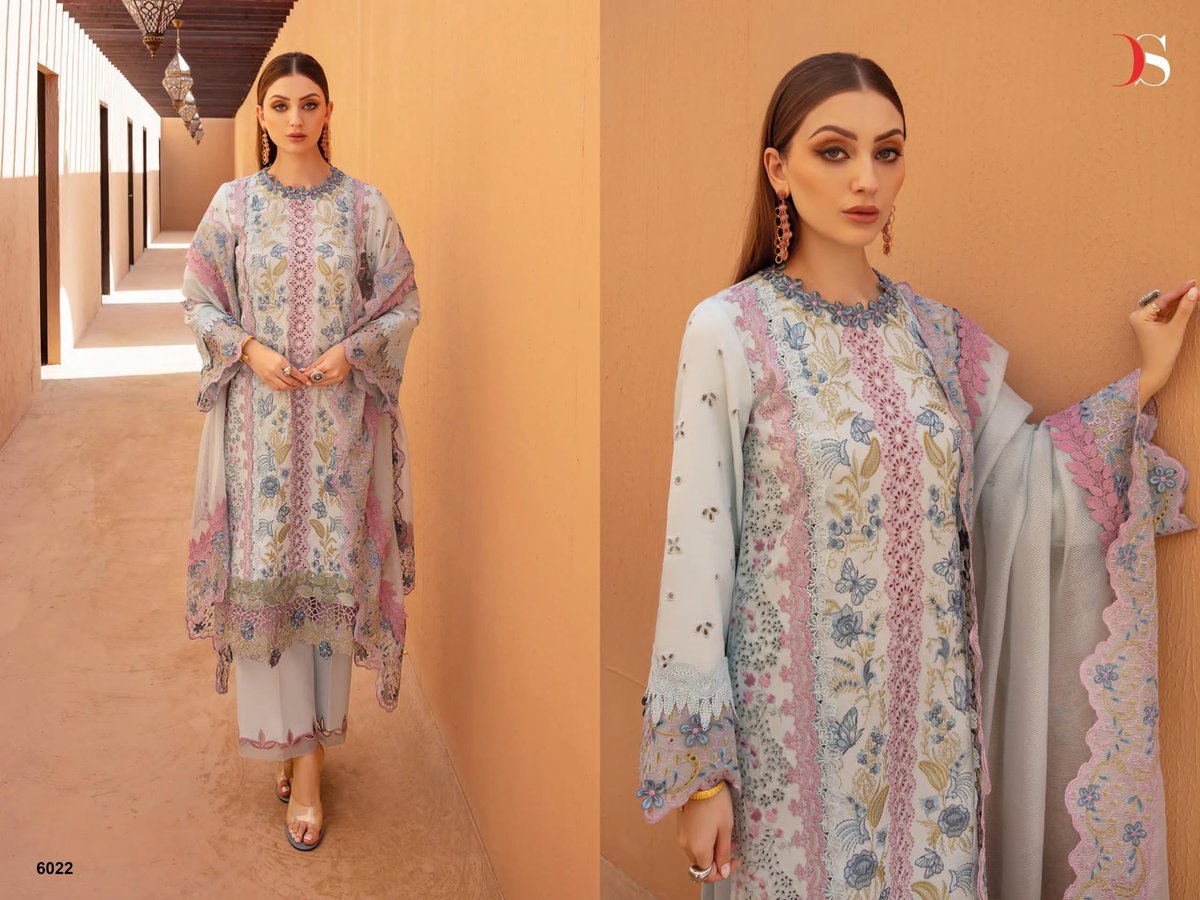 DEEPSY SUITS RANGRASIYA PREMIUM LAWN - 24 6021 TO 6026 2