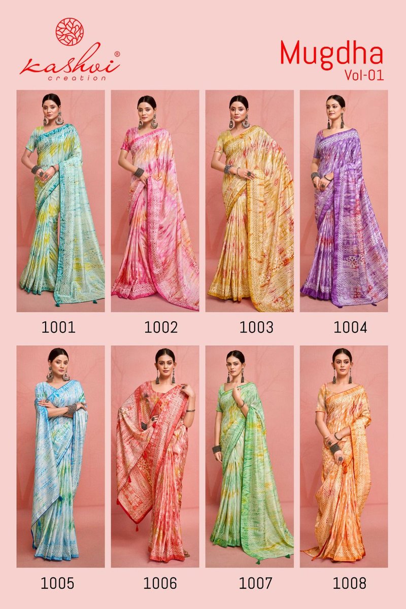 KASHVI CREATION MUGDHA VOL-1 1001 TO 1008 9