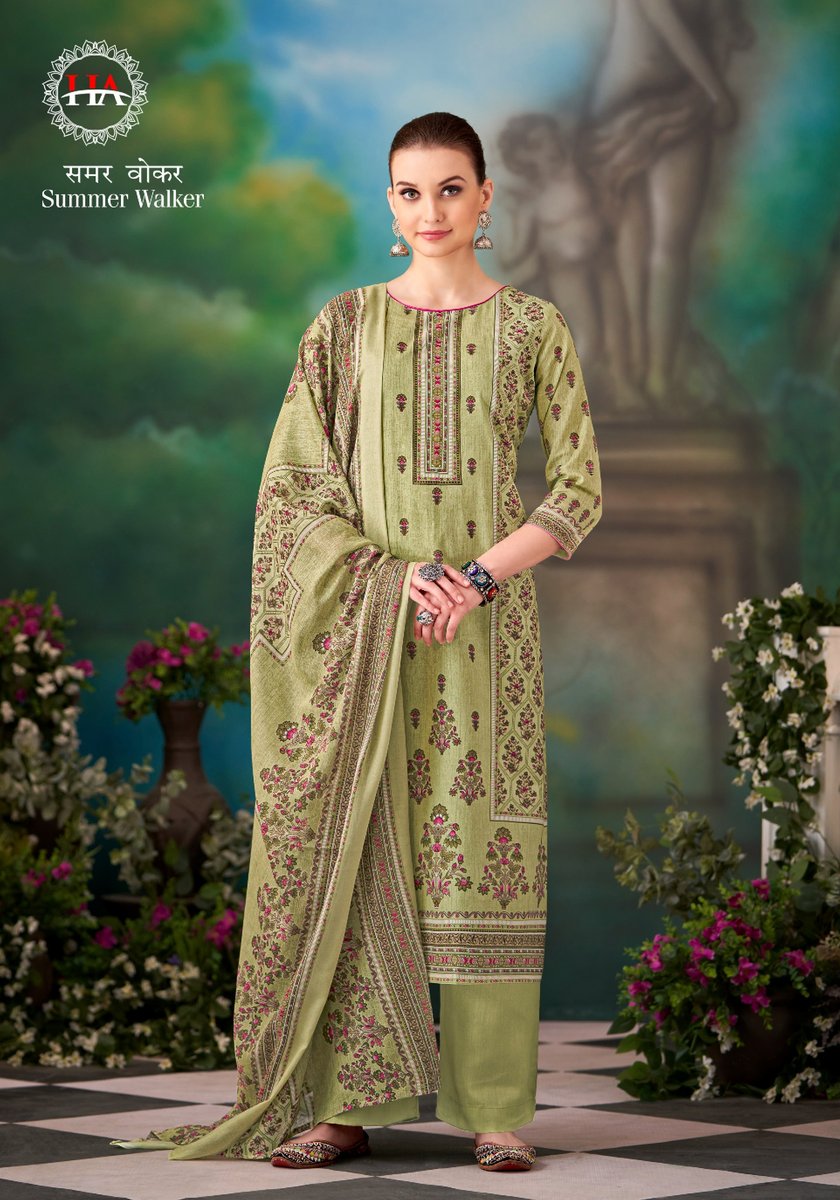 HARSHIT FASHION SUMMER WALKER H-1467-001 TO H-1467-008 6