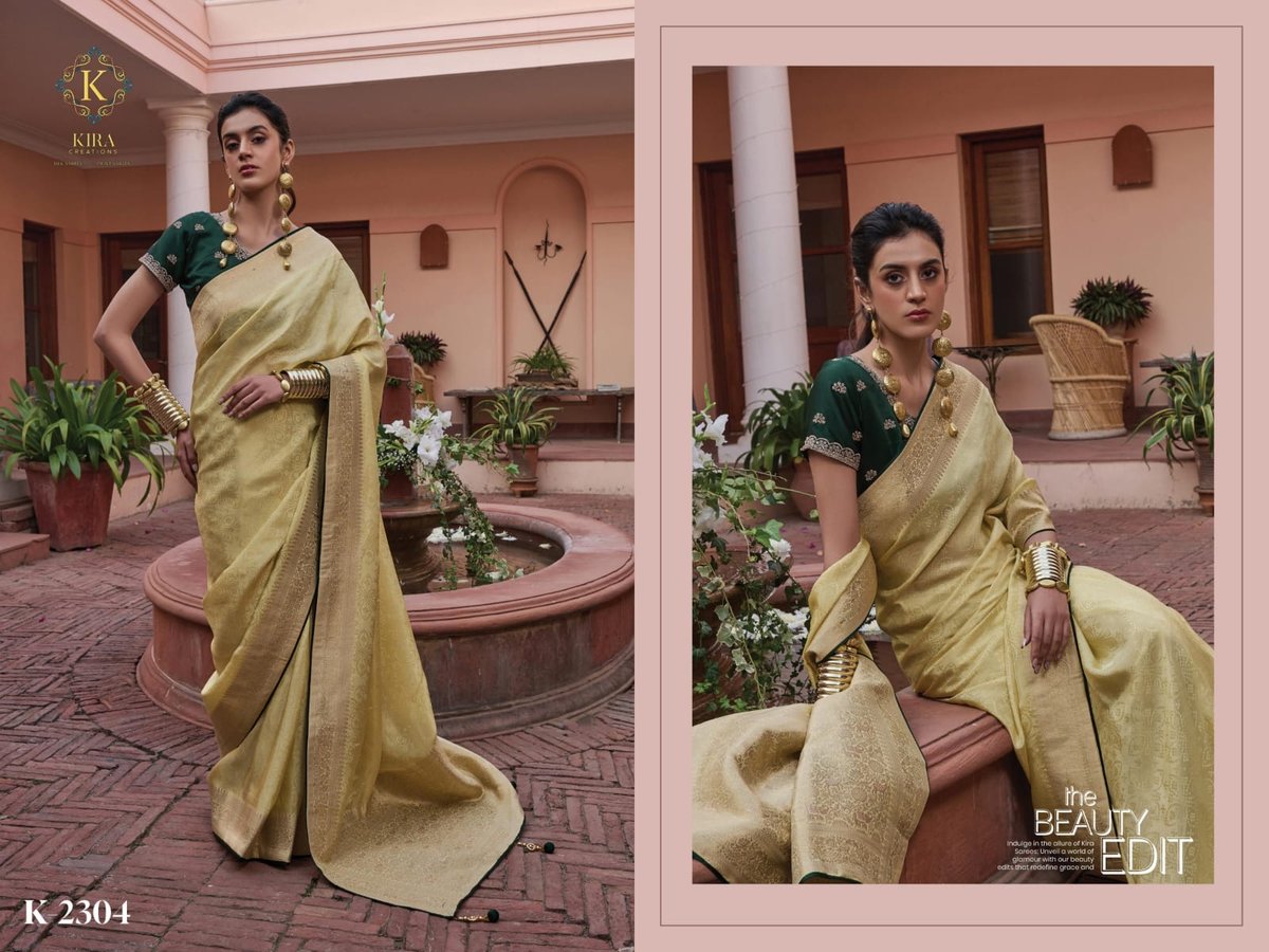 KIRA CREATION KYARA SILK VOL-1 K-2301 TO K-2306 4