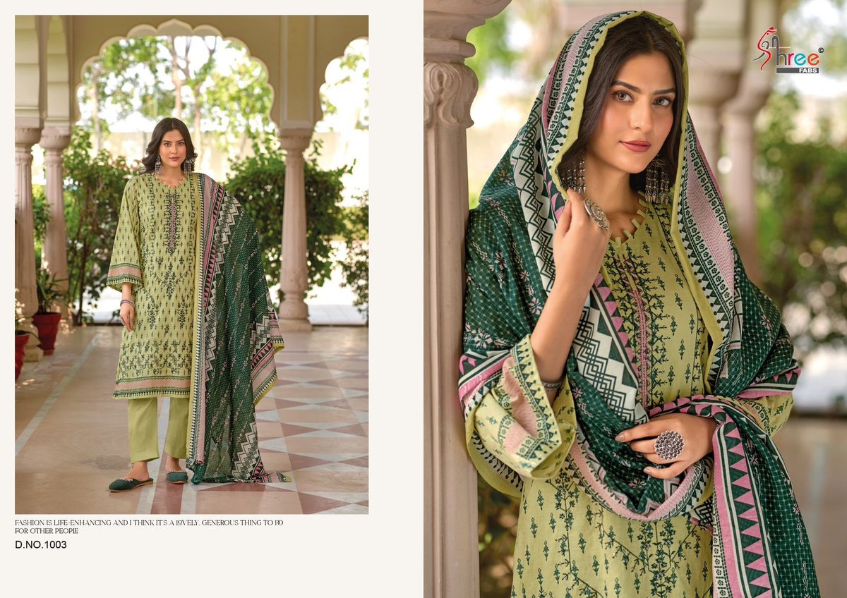SHREE FABS SHANAYA VOL-2 1001 TO 1008 3