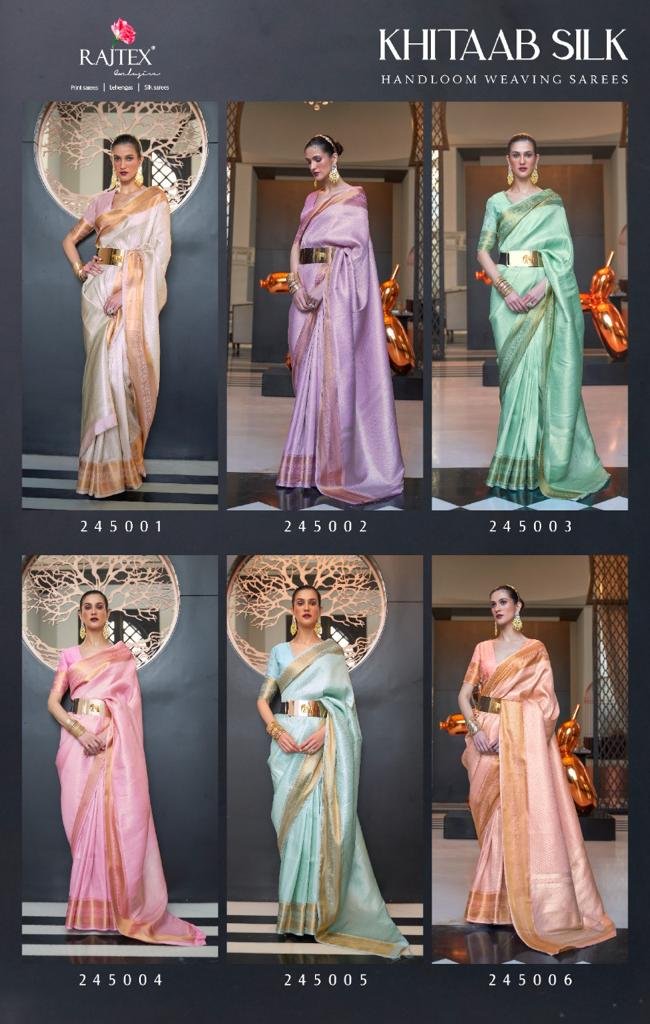 Raj Tex Kahitaab Silk 245001-245006 Series 7