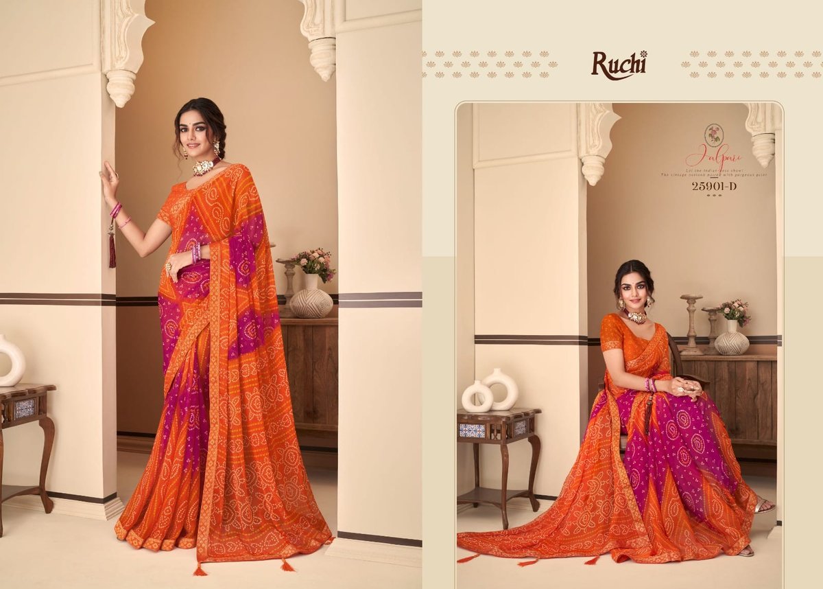 Ruchi Saree Jalpari 25901-25903 Series 4