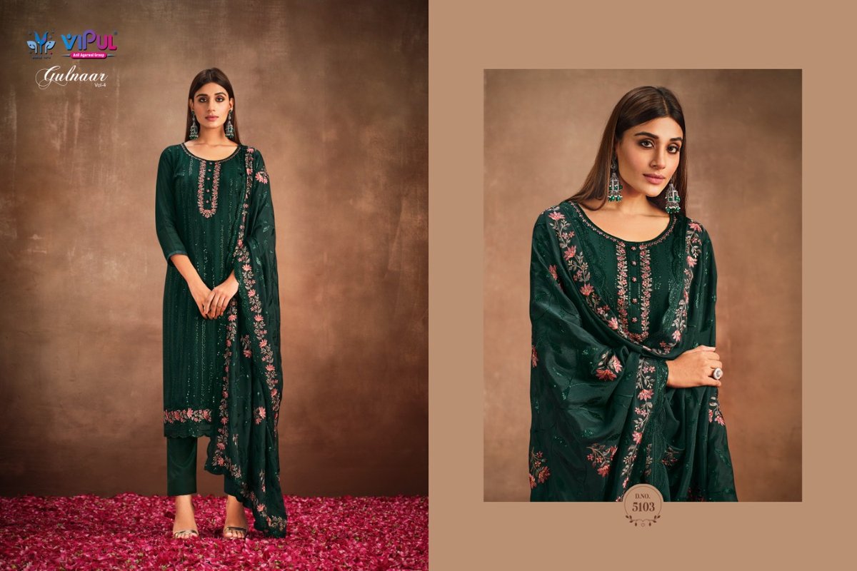 Vipul Fashion Gulnaar Vol-4 5101-5106 Series 3