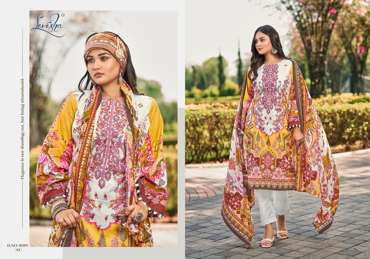 LEVISHA NAIRA NX VOL-3 3013 TO 3019 7