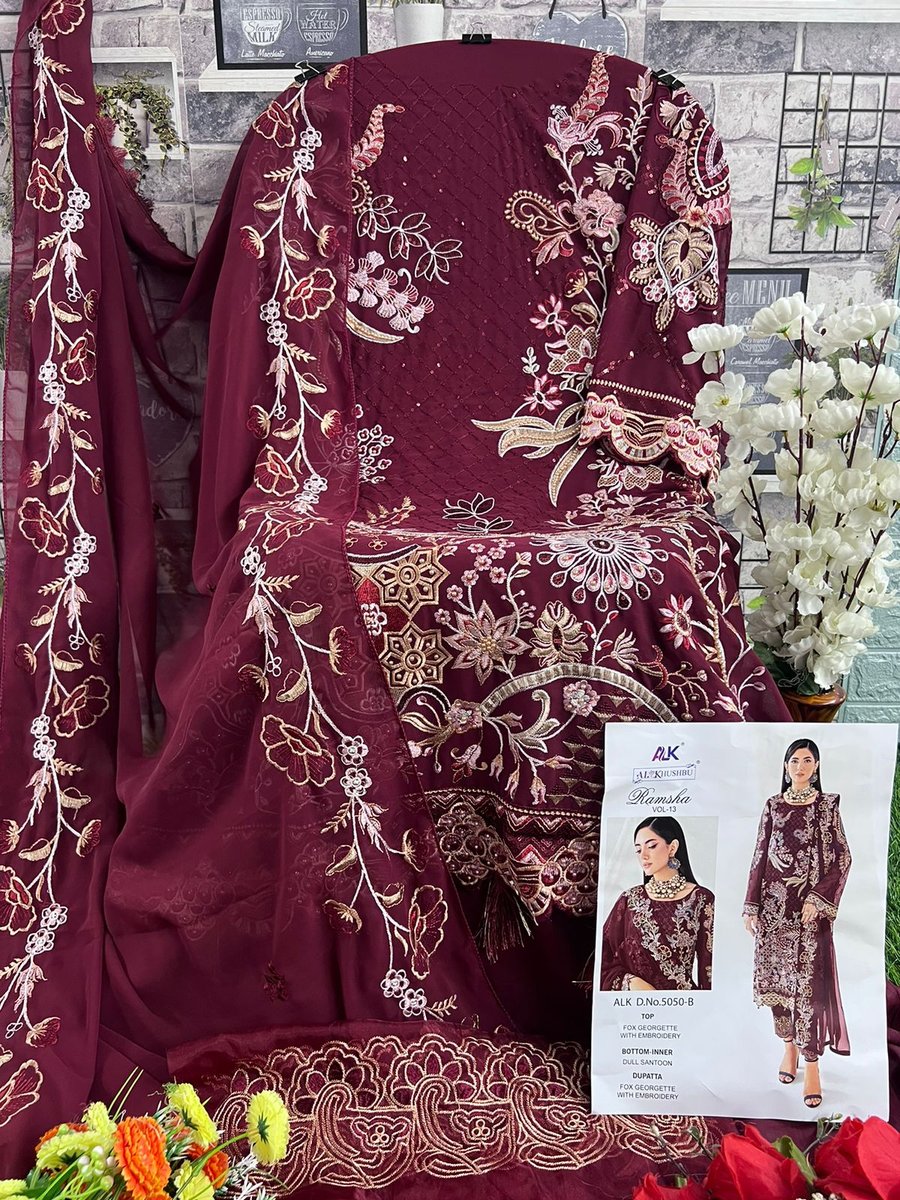 Zaha Ramsha Vol-13 4050 New Colors 4