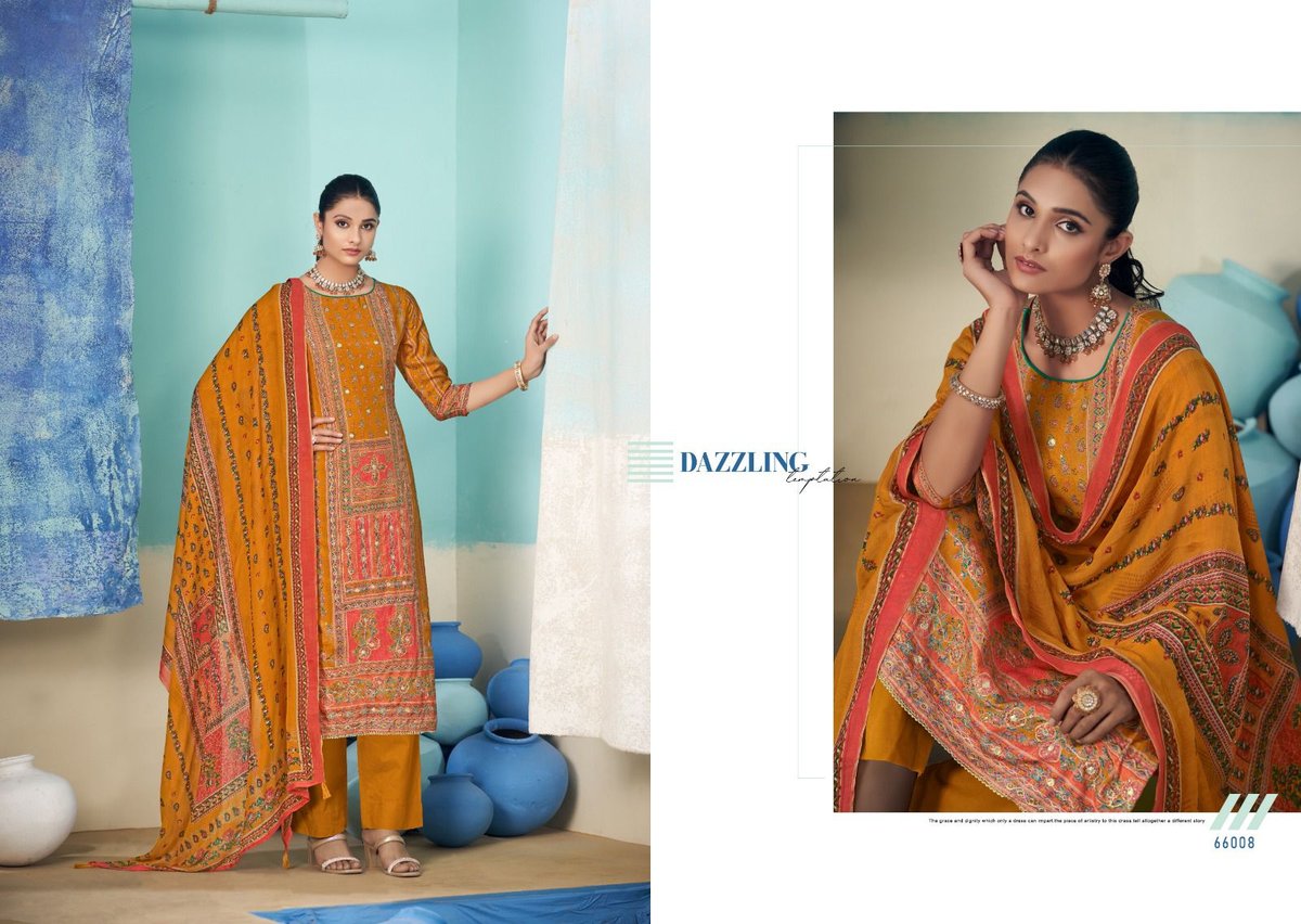 NISHANT FASHION RAZIYA 66001 TO 66008 8