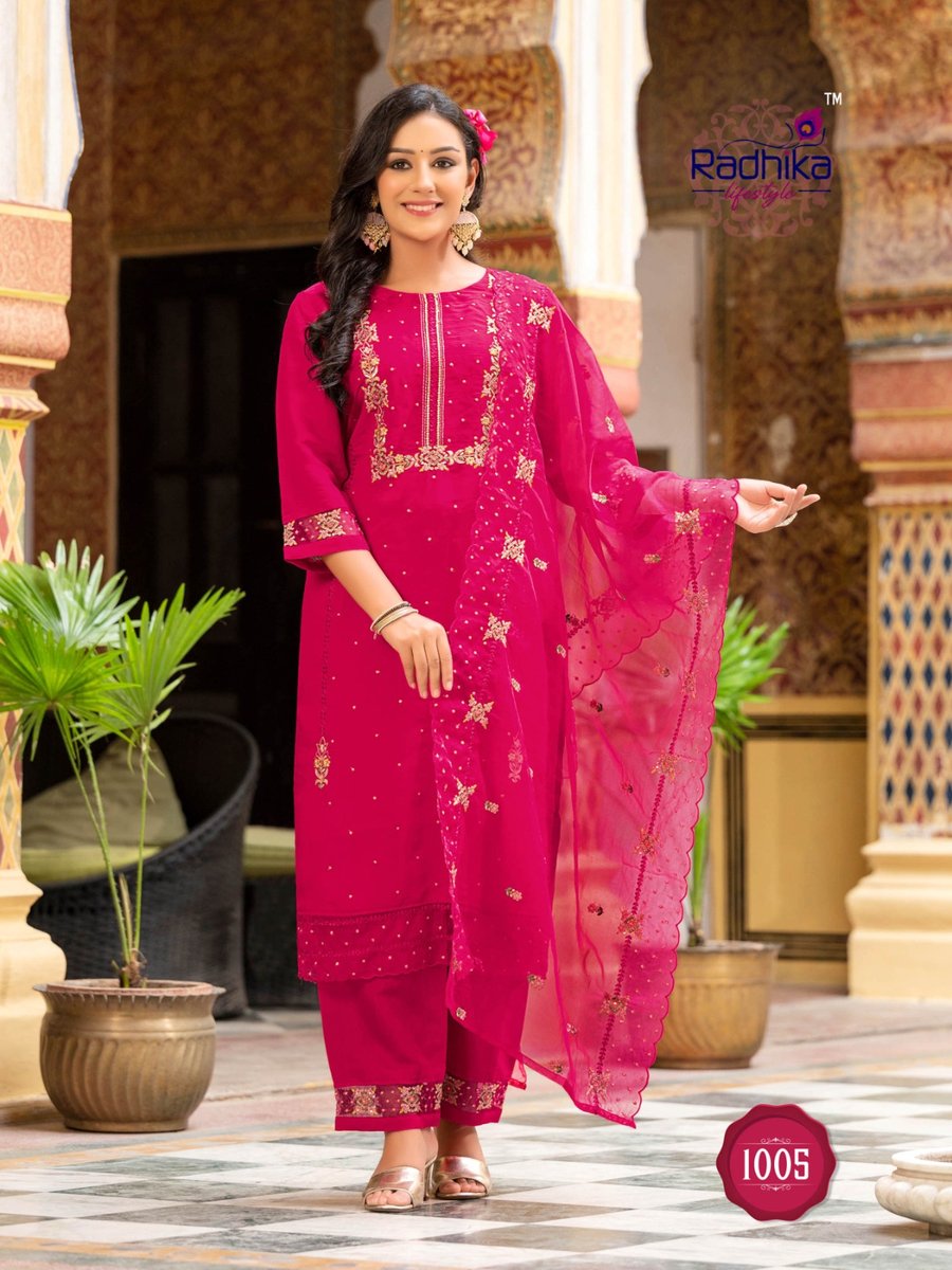 Radhika Lifestyle Shehnaaz Vol-1 1001-1006 Series 5