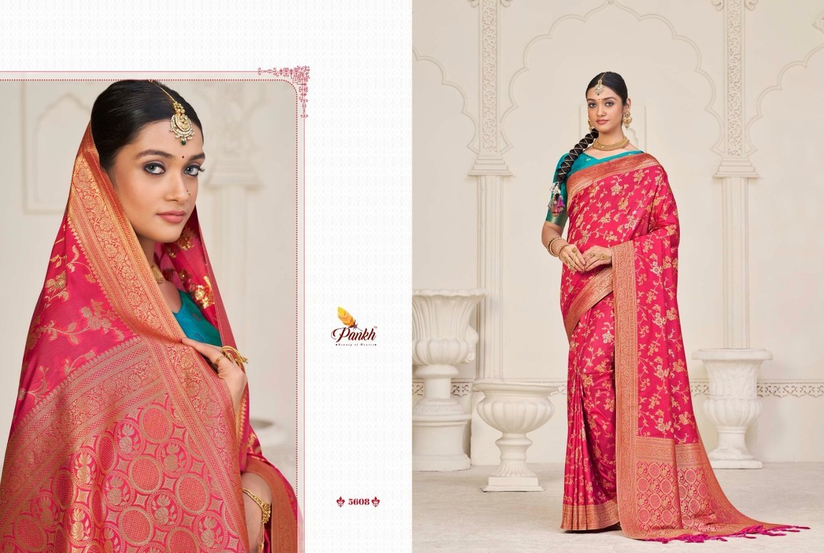 Pankh Creation Aashi Silk Vol-1 5601-5608 Series 8