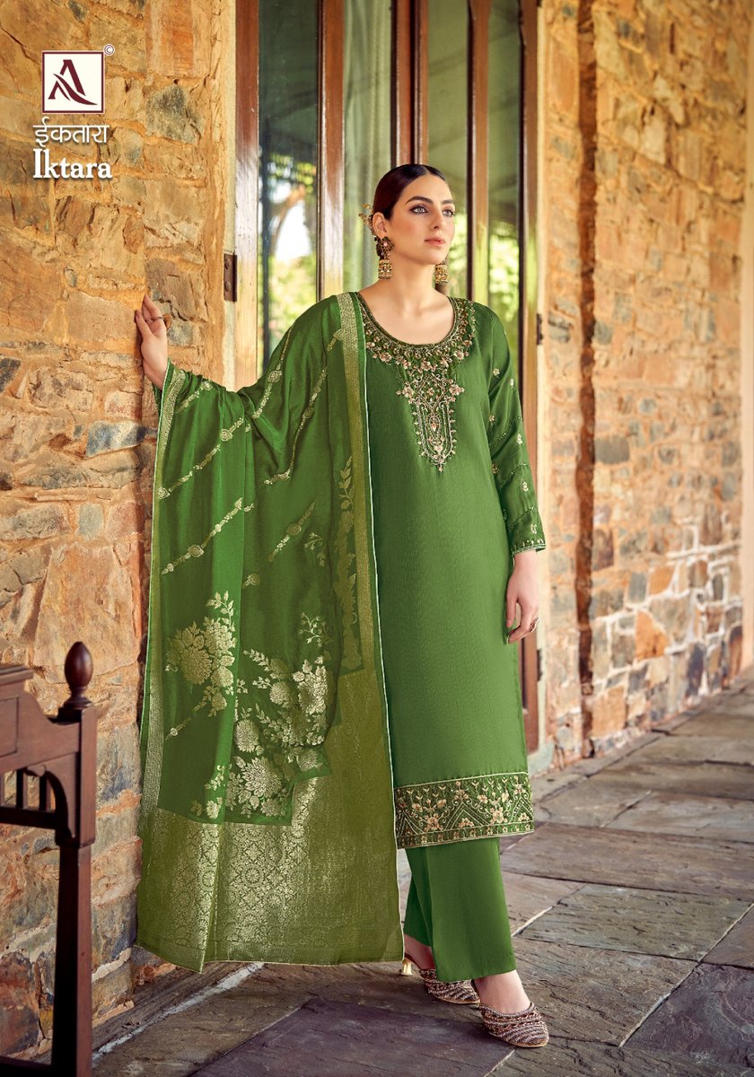 ALOK SUIT IKTARA H-1413-001 TO H-1413-006 4