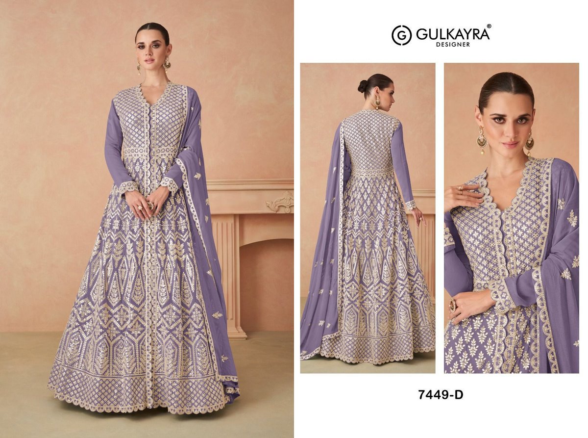 GULKAYRA DESIGNER RIMSHA 7449-A TO 7449-D 4