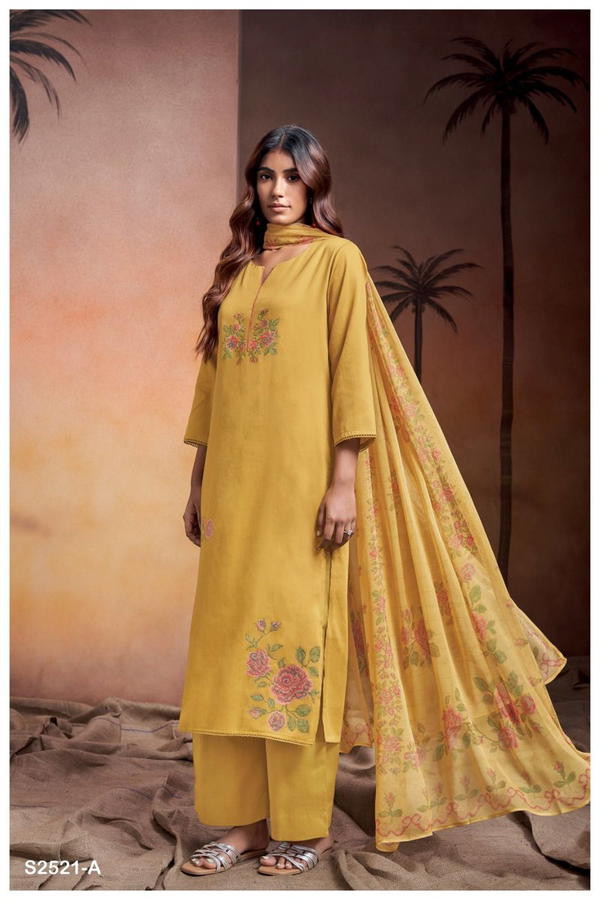 GANGA MYLAH S-2521-A TO S-2521-D