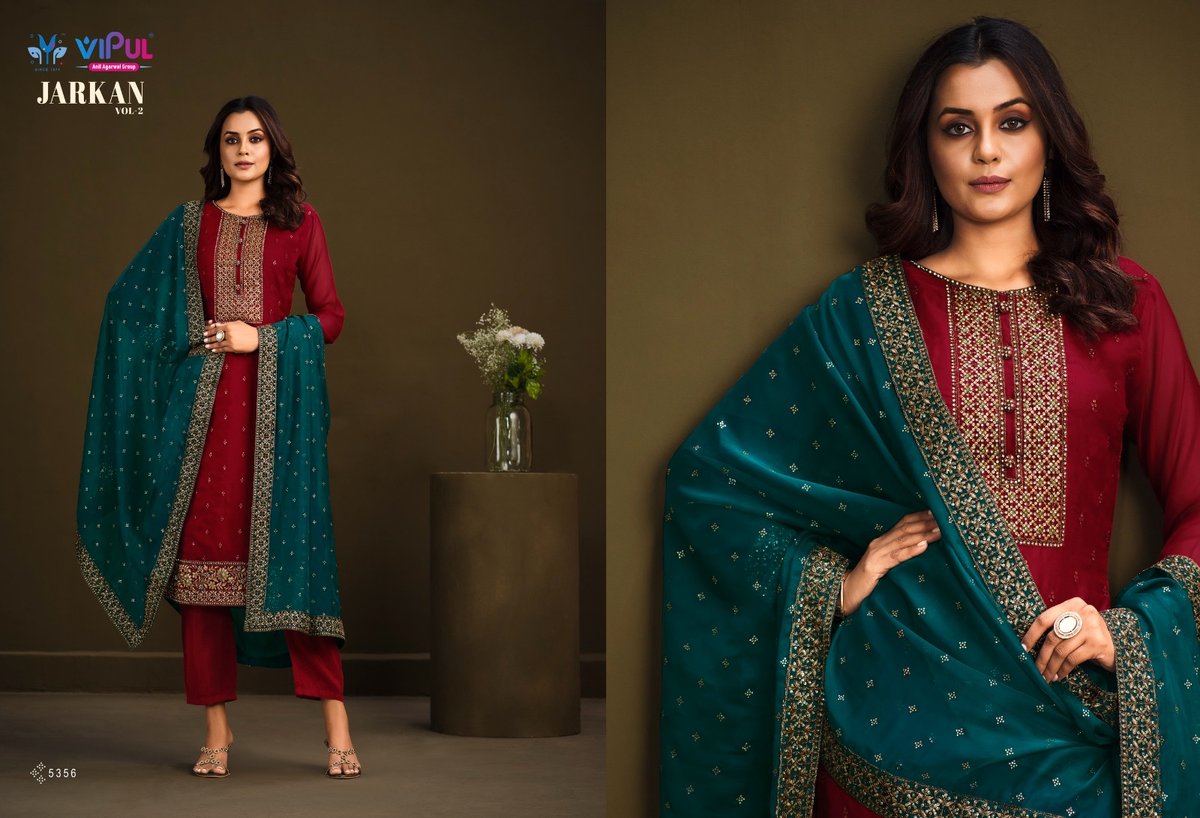 Vipul Fashion Jarkan Vol-2 5351-5356 Series 6