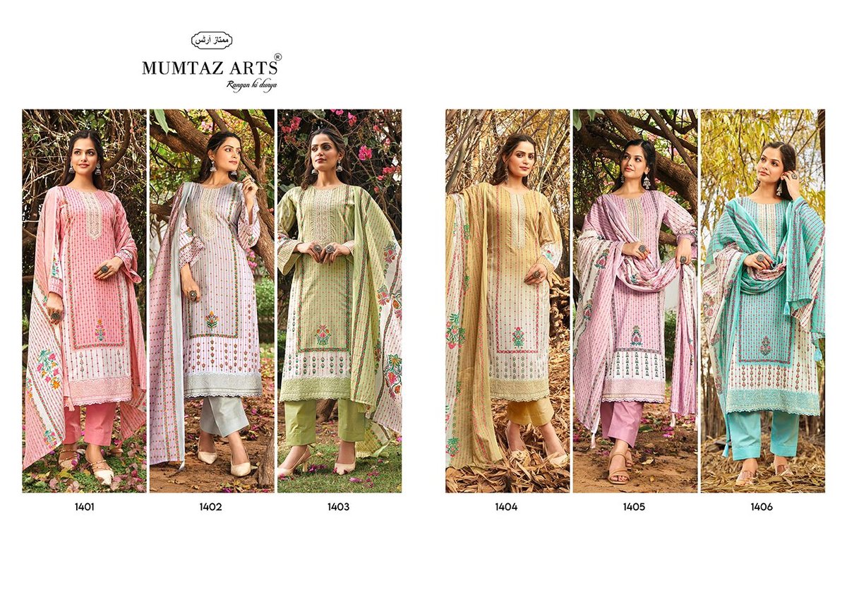 MUMTAZ ARTS SUMMER SHINE 1401 TO 1406 7