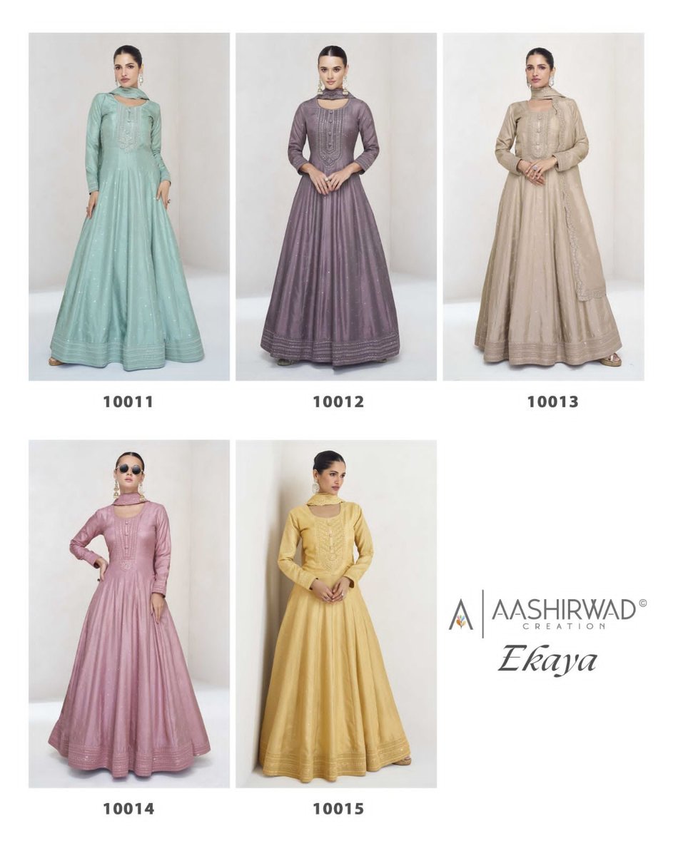 AASHIRWAD CREATION EKAYA 10011-10015 6